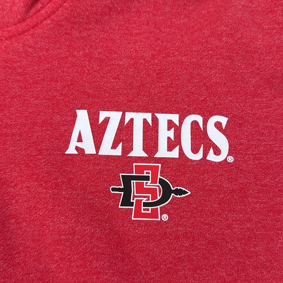 SDSU Aztecs Champion Quarter Zip Varsity Sweatshirt - Picture 2 of 6